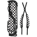 Sunday Golf El Camino Stand Bag - Black & White Checker