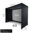 SimSpace Golf Enclosure - Grey