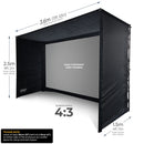 SimSpace Golf Enclosure - Grey