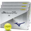Mizuno Pro X Golf Balls - Yellow - 3 for 2 Dozen