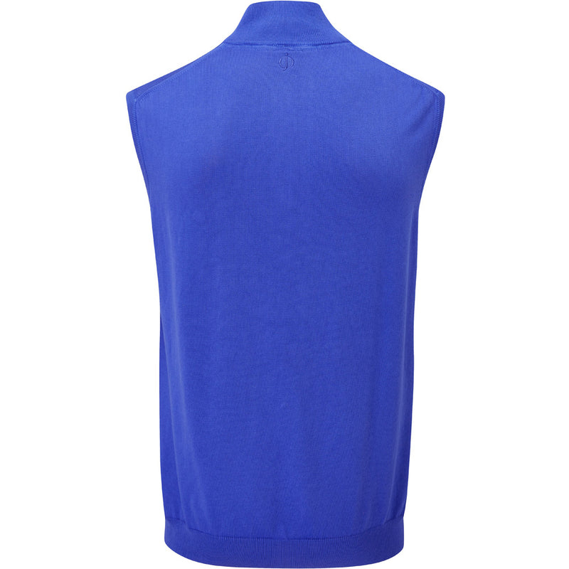 Oscar Jacobson Bob Pin Sleeveless Sweater - Royal Blue