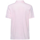 adidas Performance Two-Color Stripe Polo Shirt - White/Frozen Turbo