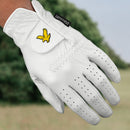 Lyle & Scott Cabretta Leather Glove - White