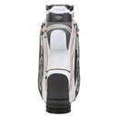 Callaway Chev Dry 14 Waterproof Cart Bag - Charcoal/White/Orange