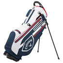 Callaway Chev Dry Waterproof Stand Bag - Navy/White/Red