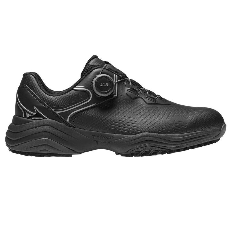Mizuno Neo Boa Spikeless Shoes - Black/Iron Gate/Silver