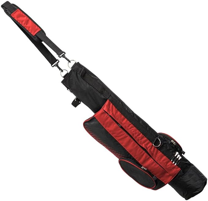 Longridge 5 Inch Pencil Bag - Black/Red