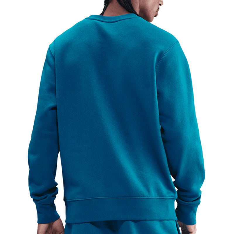 Nike Club Fleece Crew - Green Abyss/White