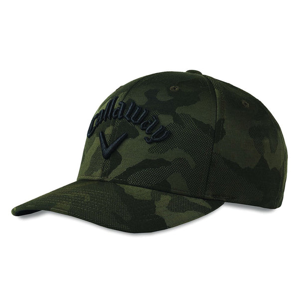 Callaway Camo Snapback Adjustable Cap - Green