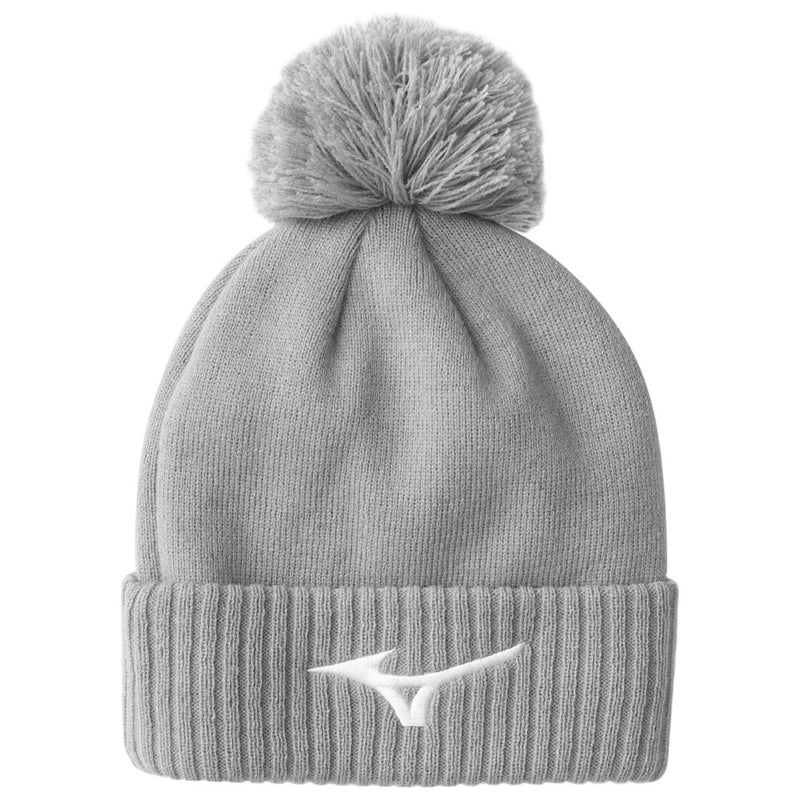 Mizuno Crested Bobble Hat - Grey