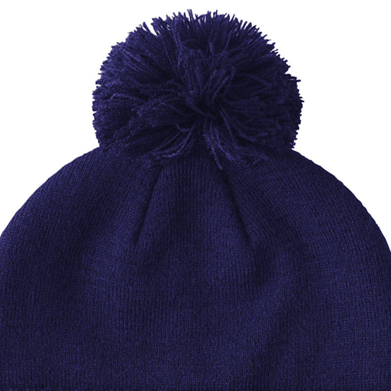 Mizuno Crested Bobble Hat - Navy