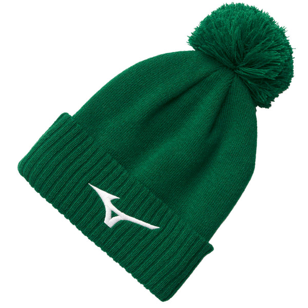Mizuno Crested Bobble Hat - Green
