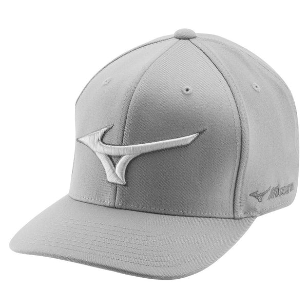 Mizuno Diamond Snapback Cap - Grey/Red