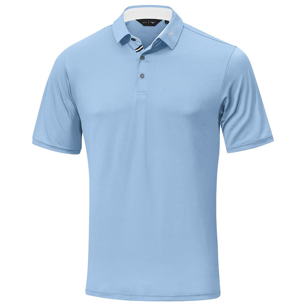 Mizuno Move Tech Quick Dry Polo Shirt - Blue Bell