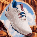 Under Armour Drive Pro Clone Limited Edition Waterproof Spiked Shoes - White/Ivory Dune/Metallic Copper Ore
