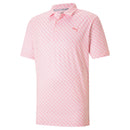 Puma MATTR Leucadia Polo Shirt - Georgia Peach/Bright White