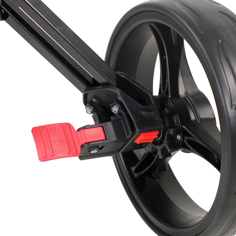 Masters Golf 5 Series 3-Wheel Push Trolley – Black