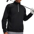 Under Armour Drive Wind 1/2 Zip Top - Black/Black/White