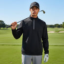 Under Armour Drive Wind 1/2 Zip Top - Black/Black/White