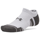 Under Armour Performance Tech No Show Socks (3 Pairs) - Mod Grey/White/Jet Grey