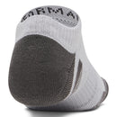 Under Armour Performance Tech No Show Socks (3 Pairs) - Mod Grey/White/Jet Grey