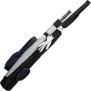 Longridge 5 Inch Pencil Bag - Black/Blue