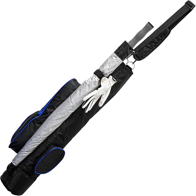 Longridge 5 Inch Pencil Bag - Black/Blue