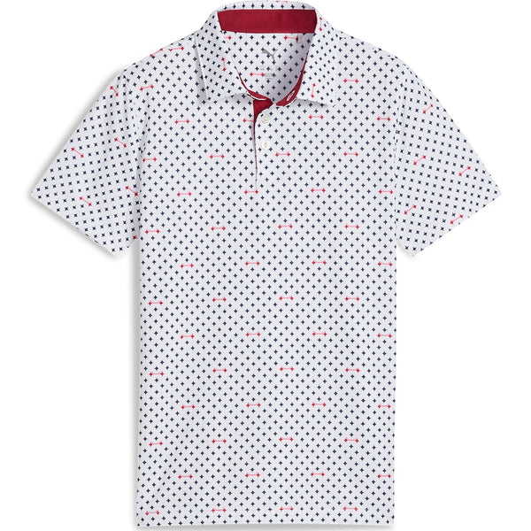 Puma Boys Mattr Burgh Polo Shirt - White Glow