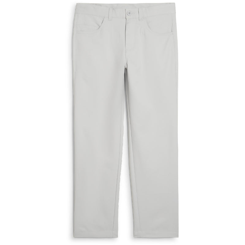 Puma Boys 5 Pocket Trousers - Ash Gray