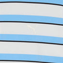 Puma Cloudspun Stripe Polo Shirt - Warm White/Team Light Blue