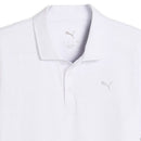 Puma MATTR Deco Jacquard Polo Shirt - White Glow