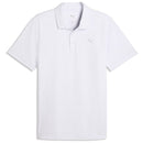 Puma MATTR Deco Jacquard Polo Shirt - White Glow
