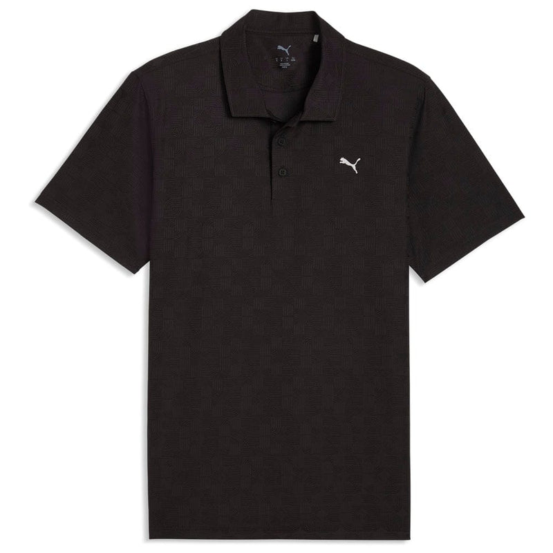 Puma MATTR Deco Jacquard Polo Shirt - Puma Black