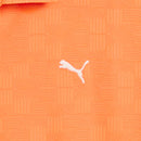 Puma MATTR Deco Jacquard Polo Shirt - Melon Glow