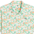 Puma MATTR Deco Polo Shirt - Warm White/Melon Glow