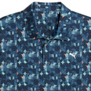 Puma MATTR Deco Polo Shirt  - Deep Navy/Mint Jelly