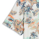 Puma Cloudspun Palm Polo Shirt  - Warm White/Mint Jelly/Melon Glow