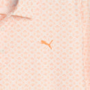 Puma MATTR Scallop Polo Shirt - Warm White/Melon Glow