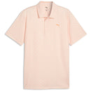Puma MATTR Scallop Polo Shirt - Warm White/Melon Glow