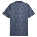 Puma MATTR Scallop Polo Shirt - Deep Navy/White Glow