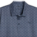 Puma MATTR Scallop Polo Shirt - Deep Navy/White Glow