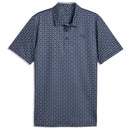 Puma MATTR Scallop Polo Shirt - Deep Navy/White Glow