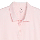 Puma MATTR Scallop Polo Shirt - Rose Blossom/White Glow
