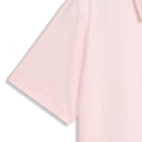 Puma MATTR Scallop Polo Shirt - Rose Blossom/White Glow