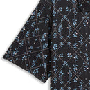 Puma Cloudspun Argyle Bloom Polo Shirt  - Puma Black/Rose Blossom