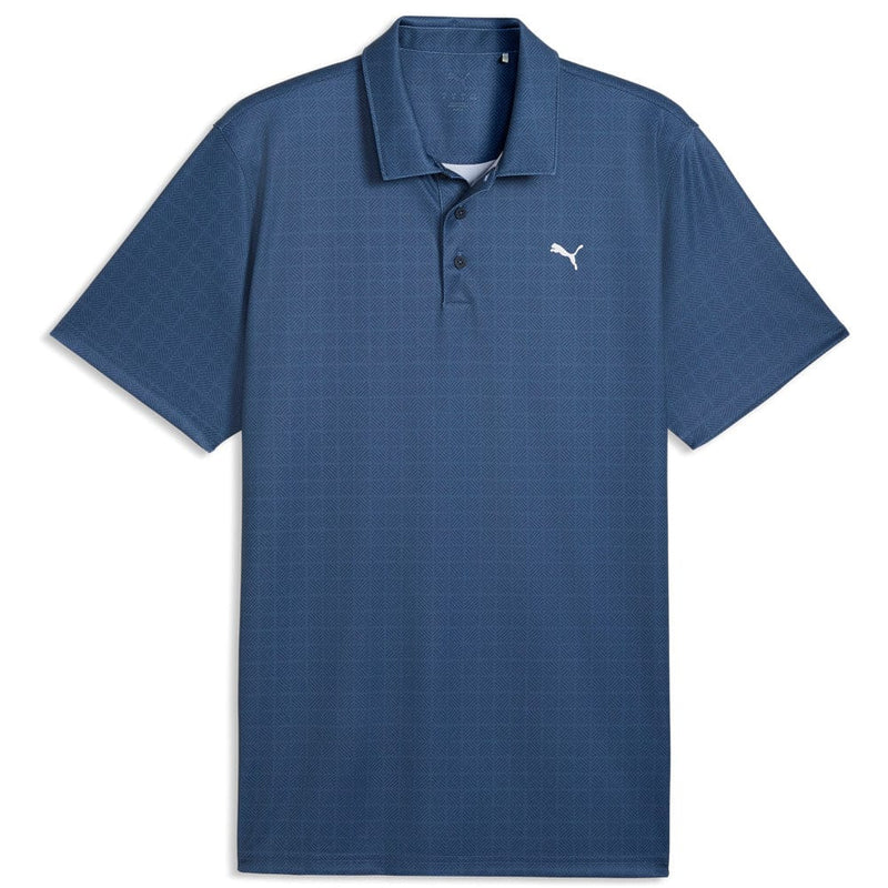 Puma Pure 2.0 Geo Diamond Polo Shirt - Dark Indigo/Deep Navy