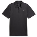 Puma Pure 2.0 Geo Diamond Polo Shirt - Puma Black/Shady Gray