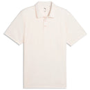 Puma Pure 2.0 Geo Diamond Polo Shirt - Warm White/Rose Blossom