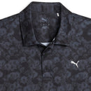 Puma Pure 2.0 Floral Polo Shirt - Puma Black