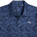 Puma Pure 2.0 Floral Polo Shirt - Deep Navy